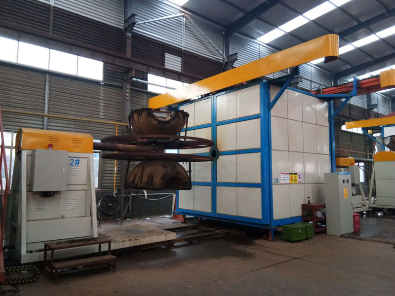 3.5米穿梭式滾塑機